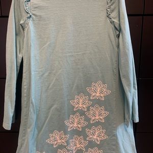 Tea Collection Ruffle shoulder dress